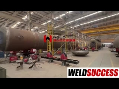 Rotadores de soldadura de carga pesada para soldadura de tanques